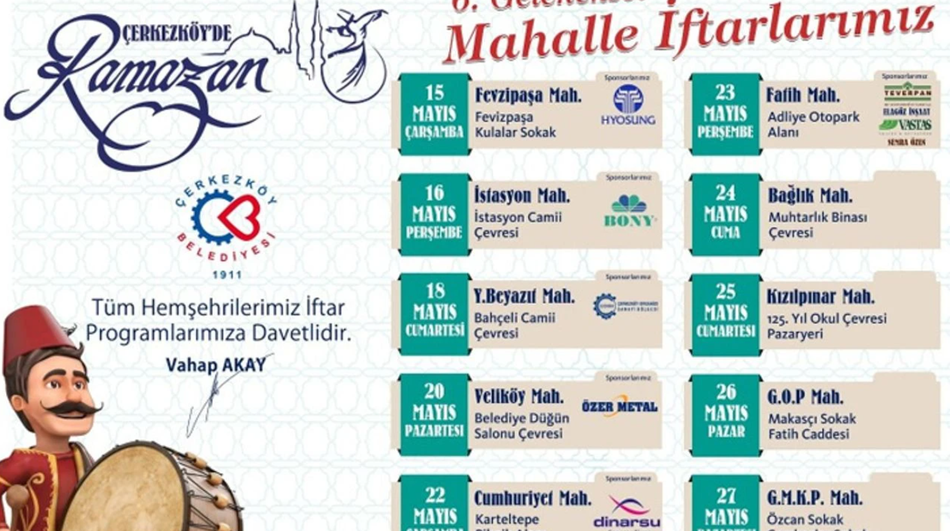 RAMAZAN MAHALLE İFTARLARI İLE GÜZEL